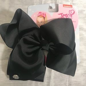 JoJo Siwa Black bow large NWT